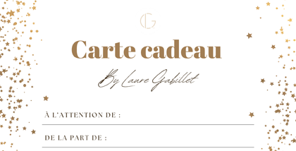 Carte cadeau coiffure chez Laure Gabillet : un cadeau personnalisé et unique